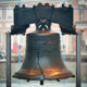 Liberty Bell and Independence Hall in Philadelphia